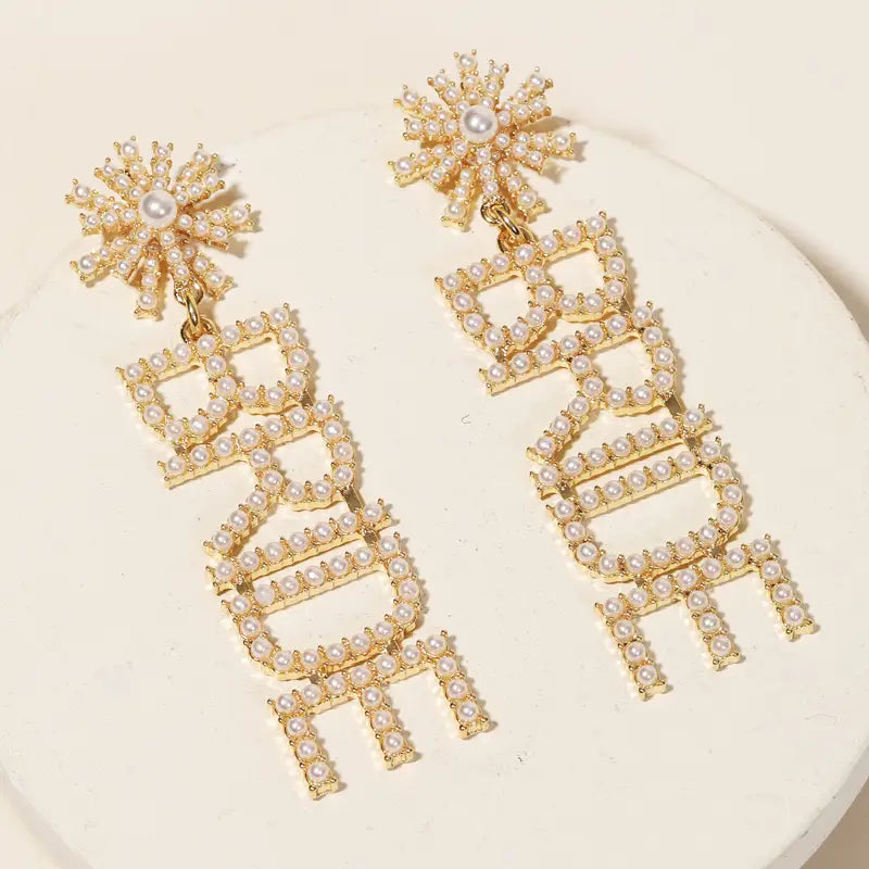 Bride Drop Earrings