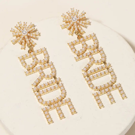 Bride Drop Earrings