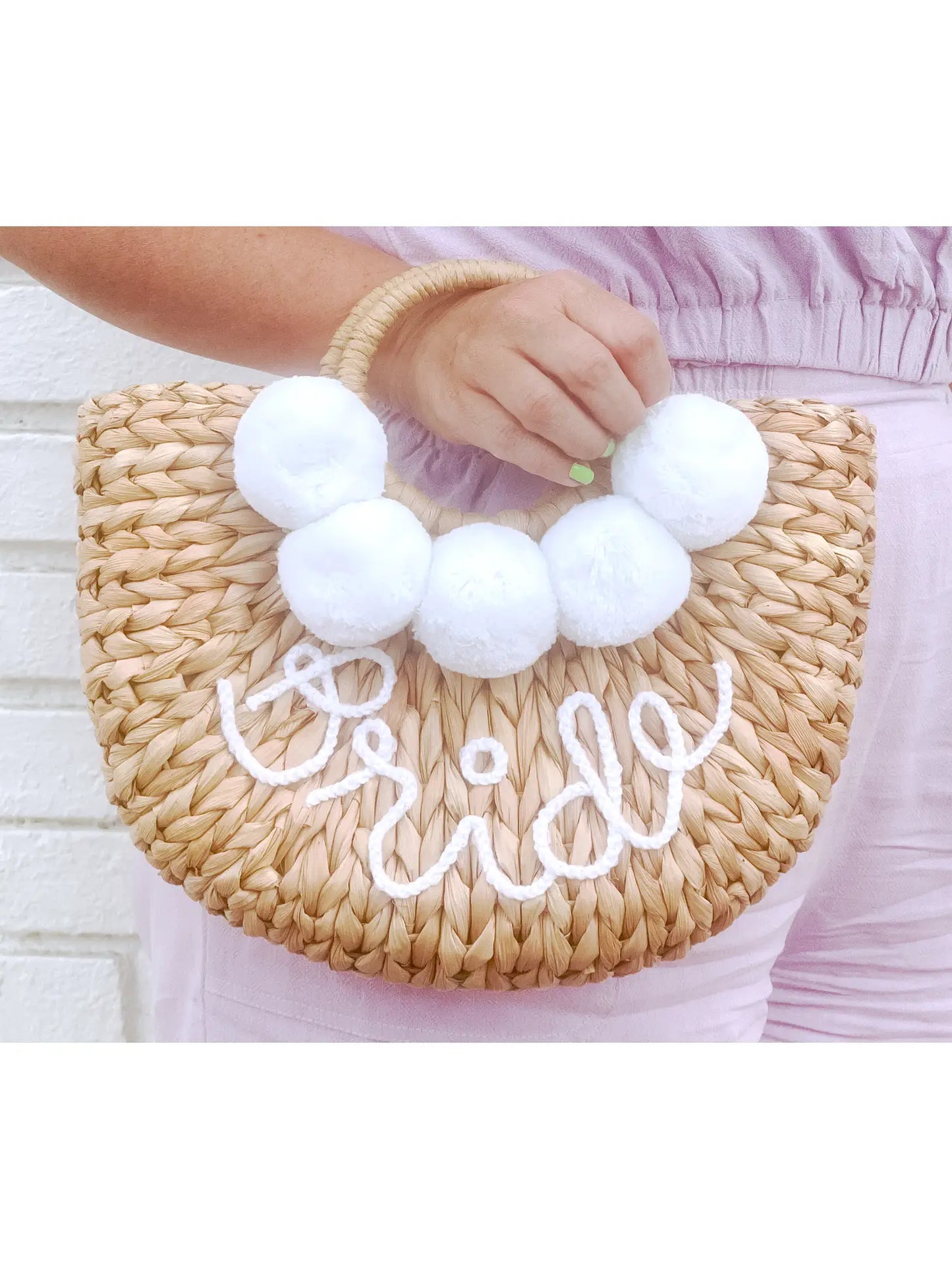 Bride Straw Purse