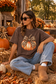 Leopard Bow Pumpkin Tee