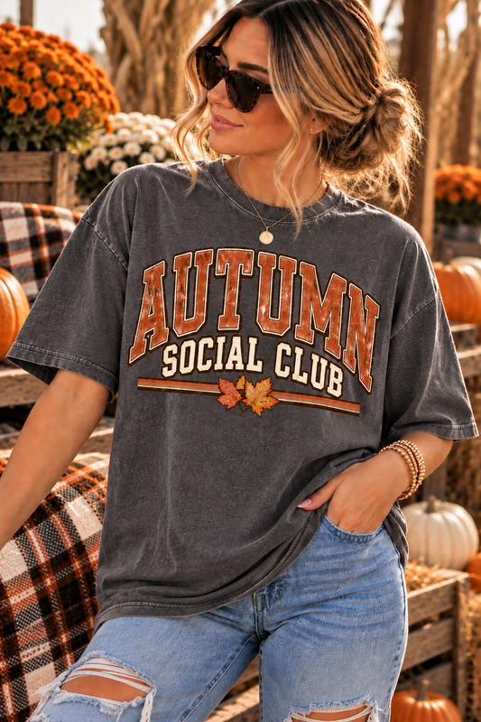 Autumn Social Club Graphic Tee