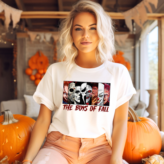The Boys of Fall Horror T-Shirt