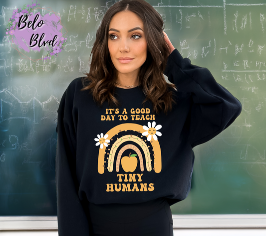 Tiny Humans - Teacher Crewneck