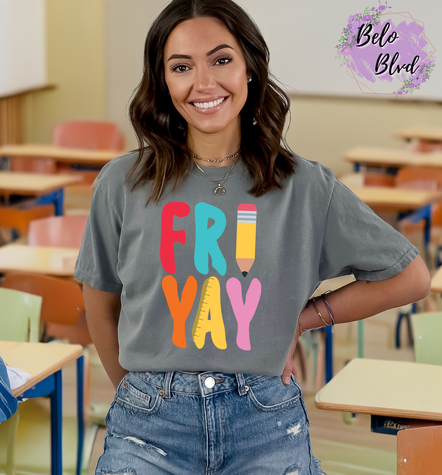 Fri-YAY - Teacher T-Shirt