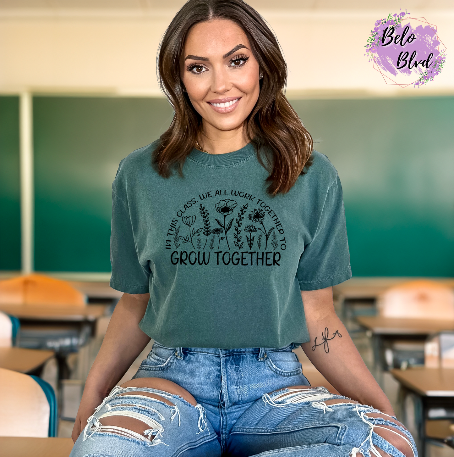 Together We Grow - Teacher T-Shirt