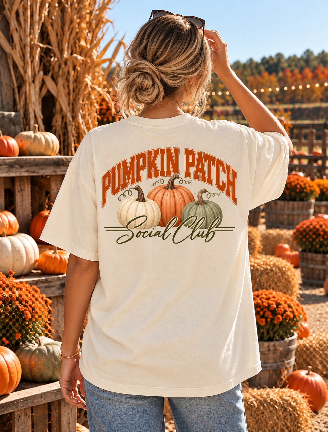 Pumpkin Patch Social Club Tee