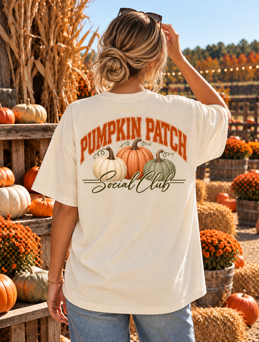 Pumpkin Patch Social Club Tee