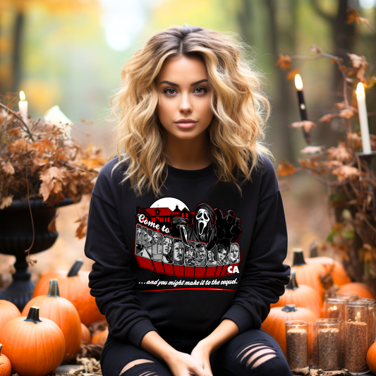 Woodsboro Horror Tour Crewneck Sweatshirt