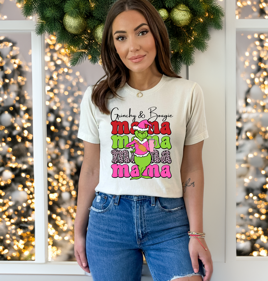 Grinchy & Bougie Mama T-Shirt