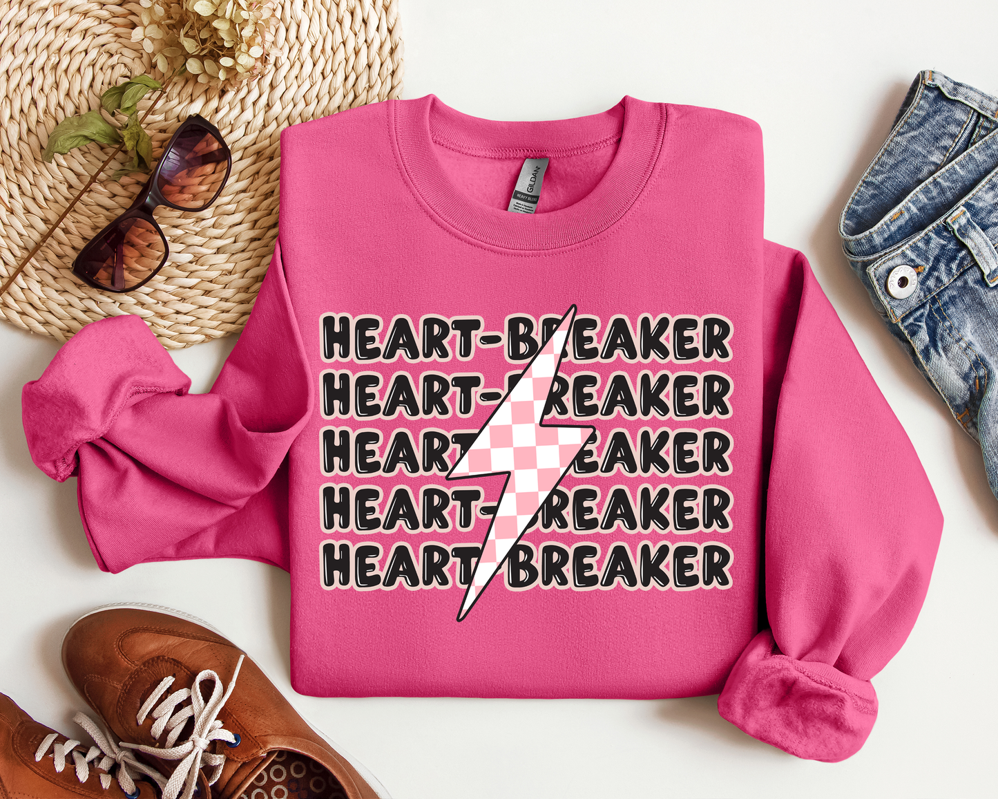 Heart-Breaker Crewneck