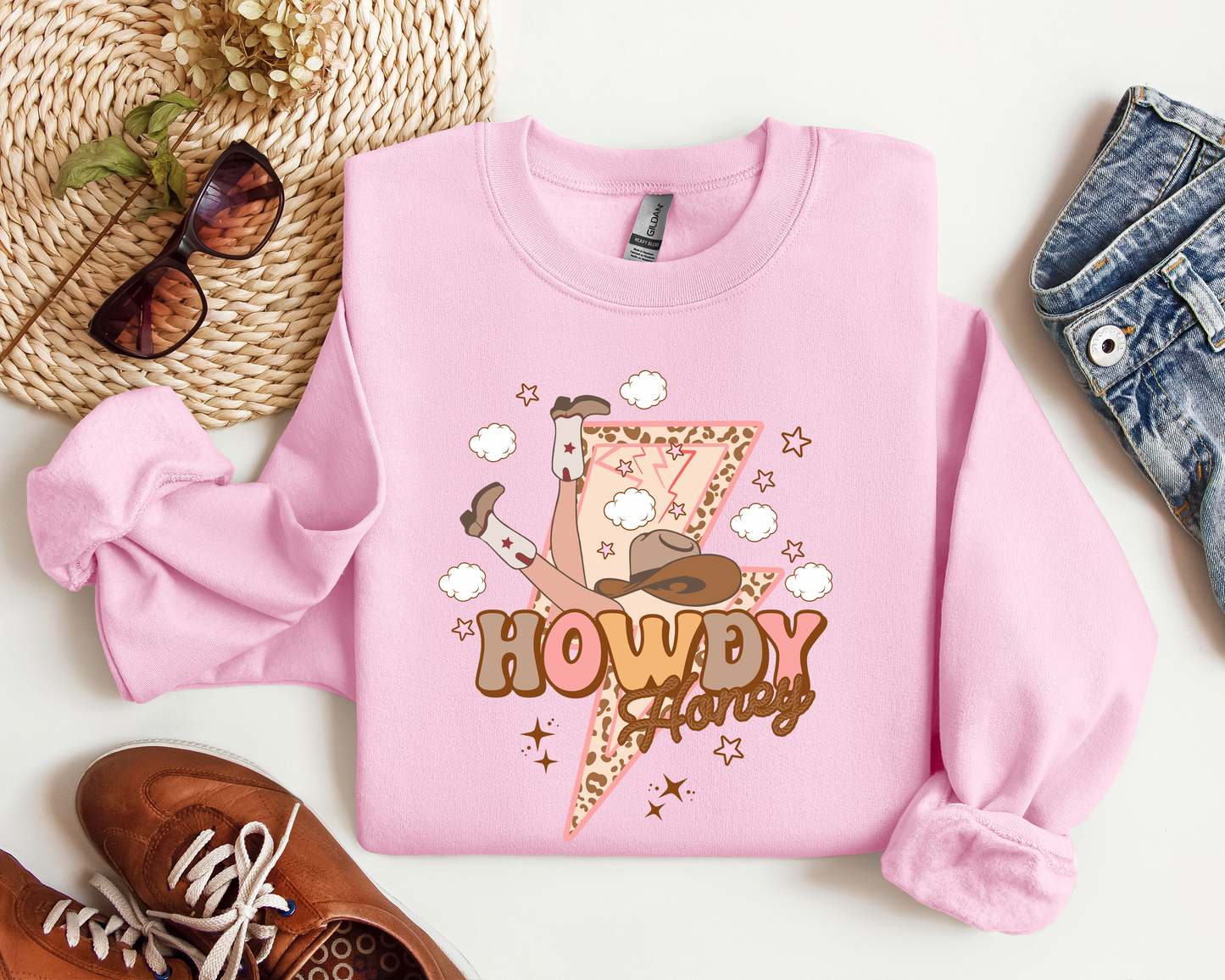 Howdy Honey Crewneck