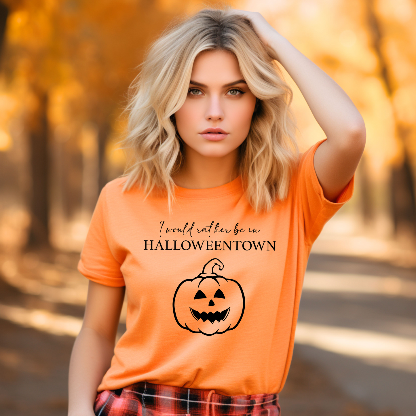 I would rather be in Halloweentown Halloween T-Shirt