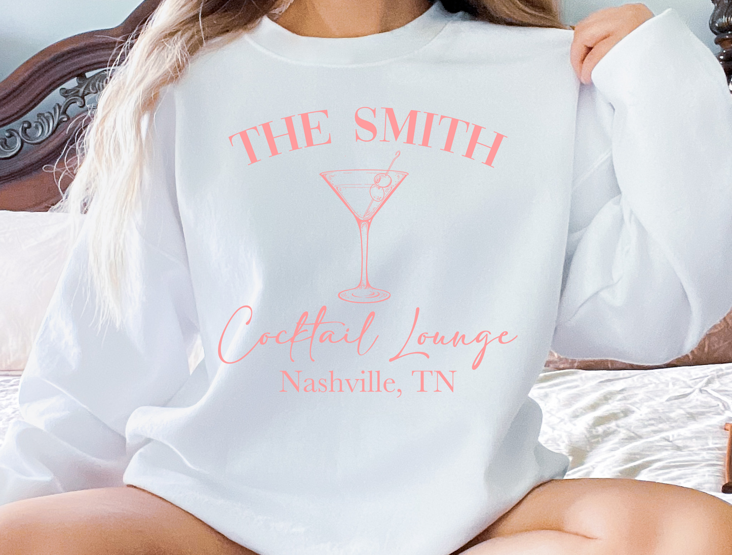 Custom Cocktail Lounge Bachelorette/Group Crewneck