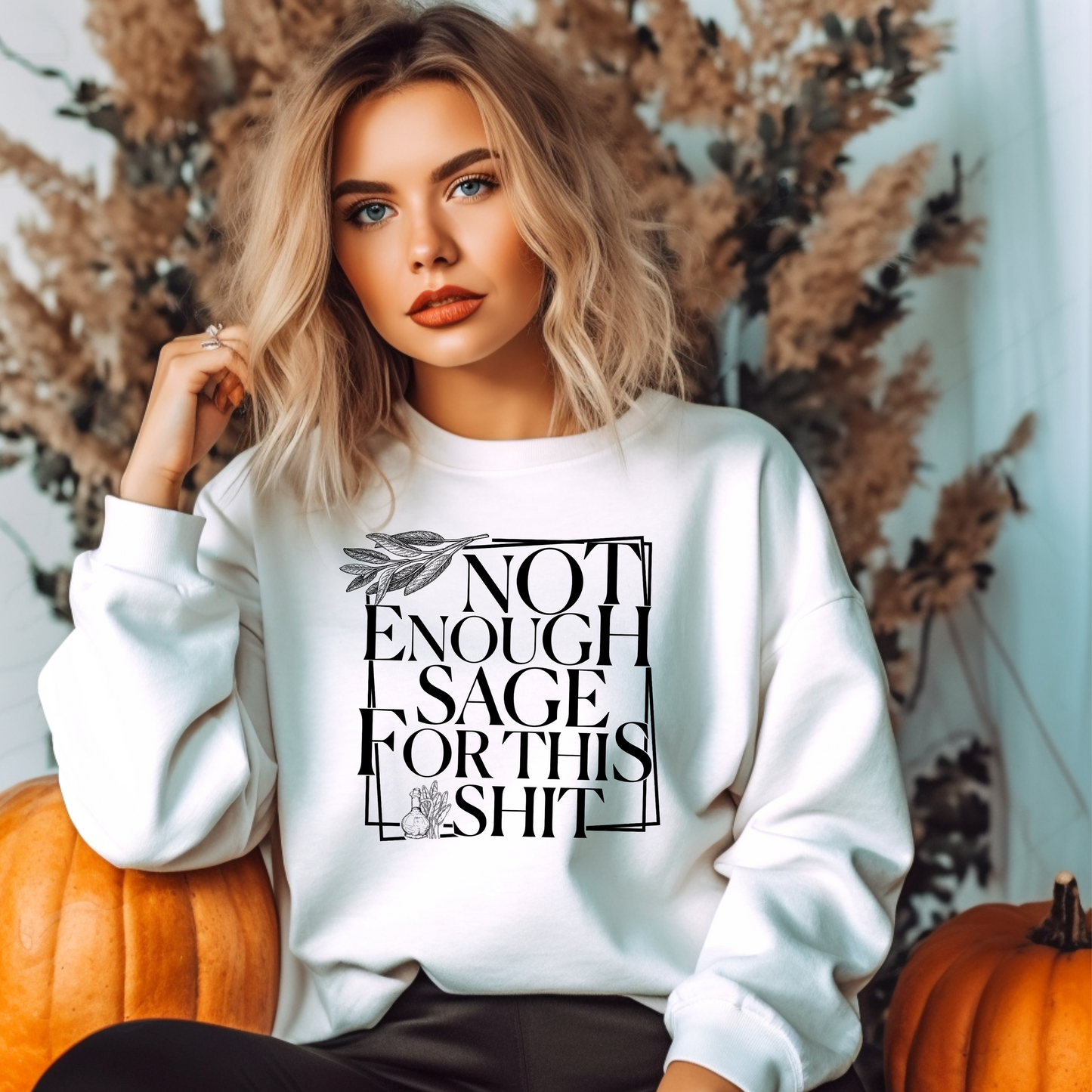 Not Enough Sage Crewneck