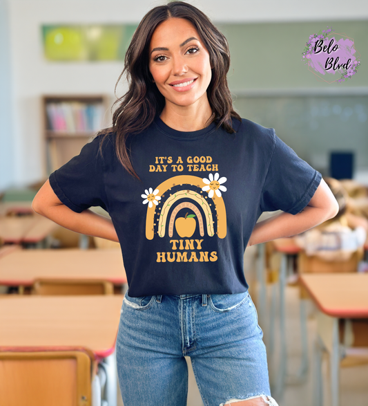 Tiny Humans - Teacher T-Shirt