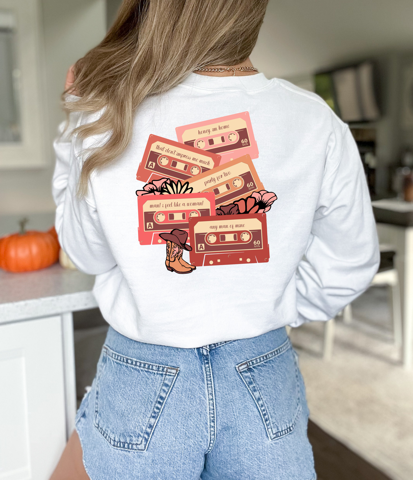 Shania Cassette Crewneck